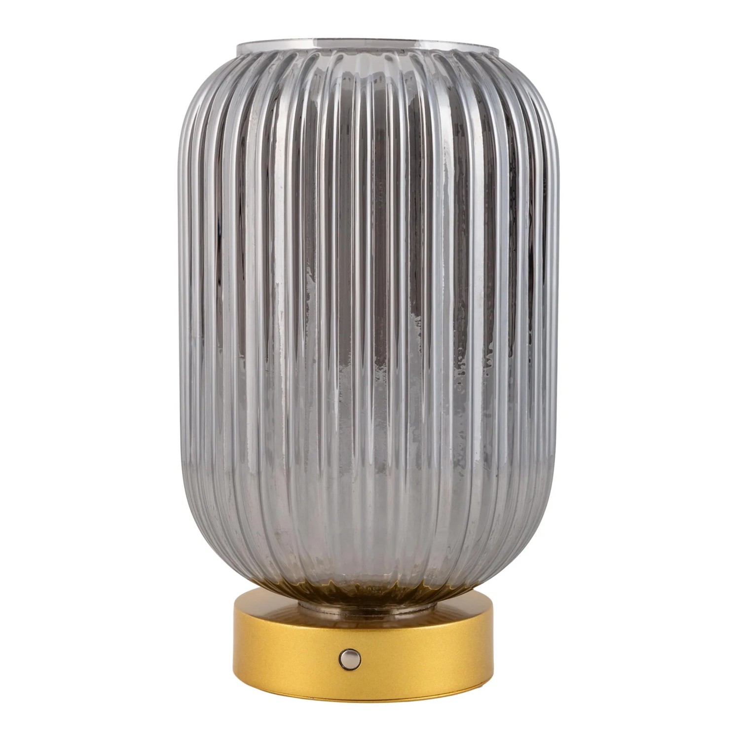 Näve LED-Akkutischleuchte Luise Gold Ø 23 cm x 14 cm