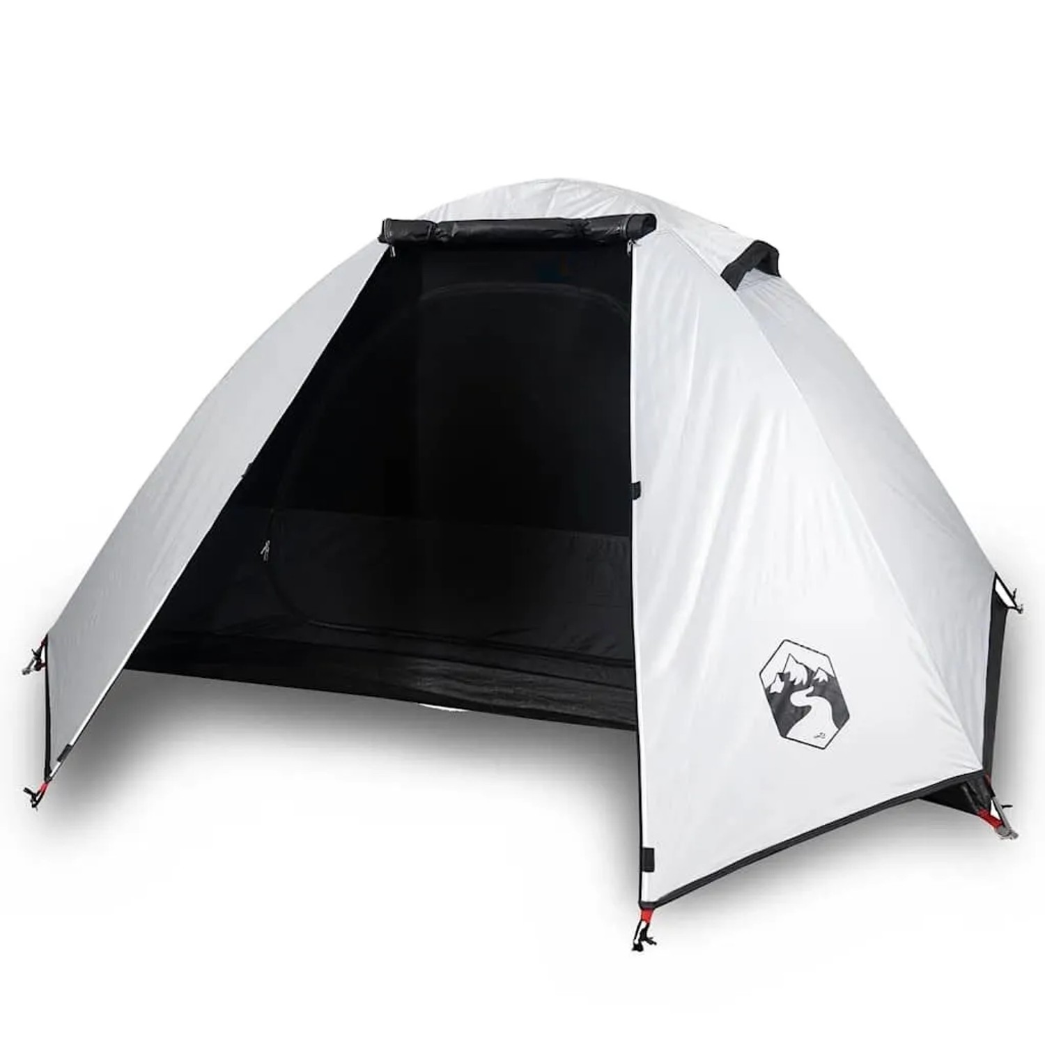 Furnicato Campingzelt Kuppel Weiß Verdunkelnd 220 X 133 X 113 Cm