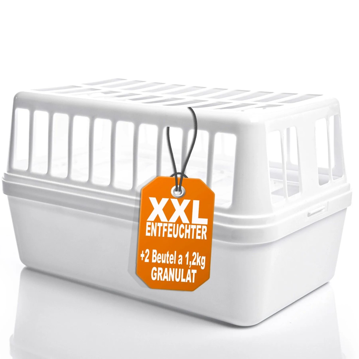 BigDean Luftentfeuchter Feuchtigkeitskiller 1.2kg Entfeuchter Luftentfeuchterbox Für Große Räume Feuchtigkeits Stopper Nachfüllbar + Wiederverwendbar