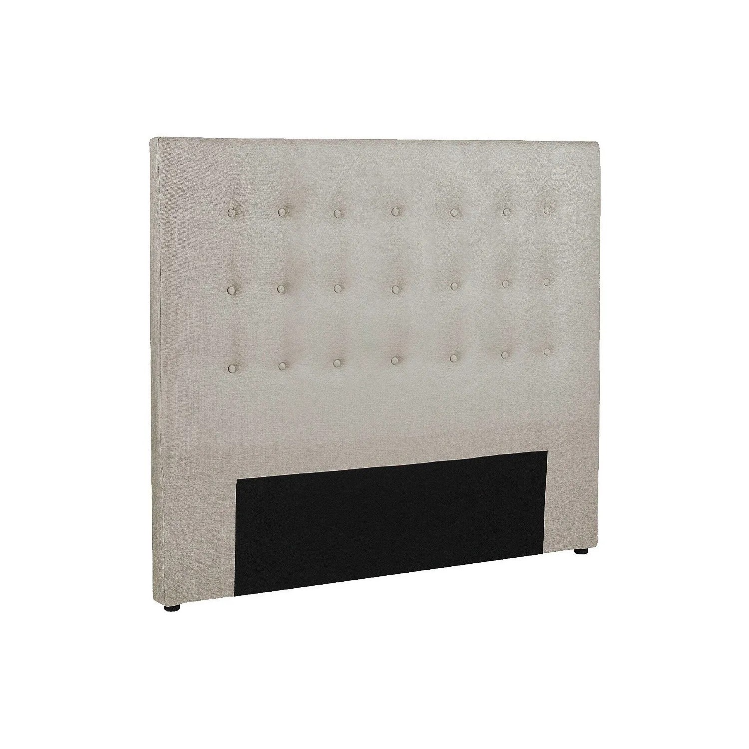 Vente-unique Bettkopfteil Francesco Beige 164.5 cm