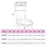 vidaXL Gummistiefel Schwarz Größe 39 PVC 137588_9