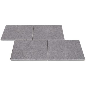 Diephaus Terrassenplatten Nano Tec Grau-Granit, 60x40 cm, Betonplatten für Terrasse und Gehwege.