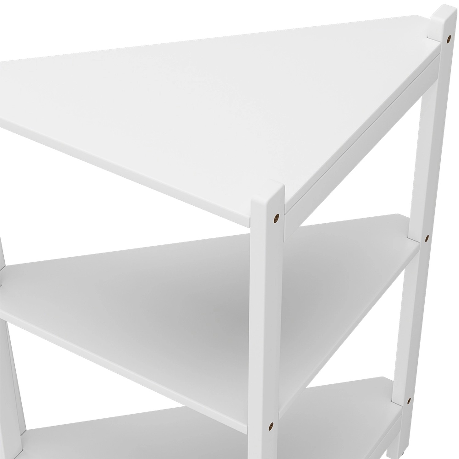 Vicco Waschbeckenunterschrank Zeno, 2er Set, weiß, aus Bambus. Badmöbel zur Badgestaltung.