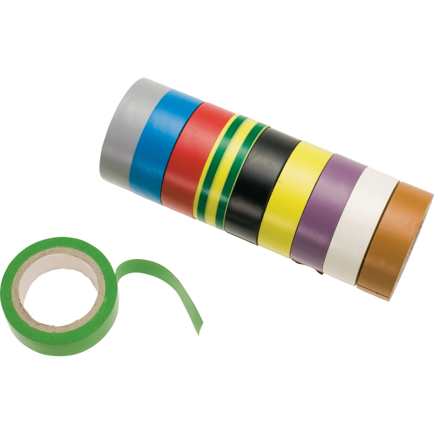 Isolierband-Set 3,3 m x 12 mm 10 Stück