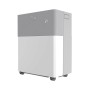 Midea PortaSplit Cool mobile Klimaanlage in Weißgrau. Klimagerät mit Rollen und digitaler Anzeige.