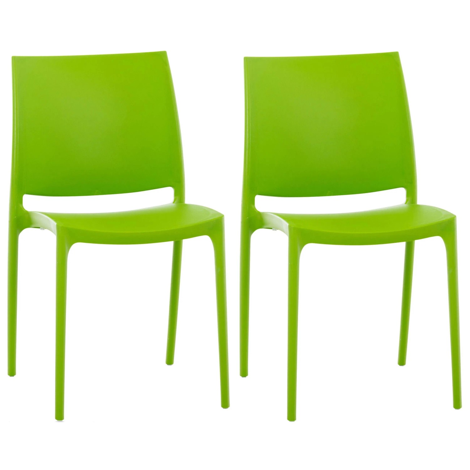 CLP 2er Set Stühle Maya Grün