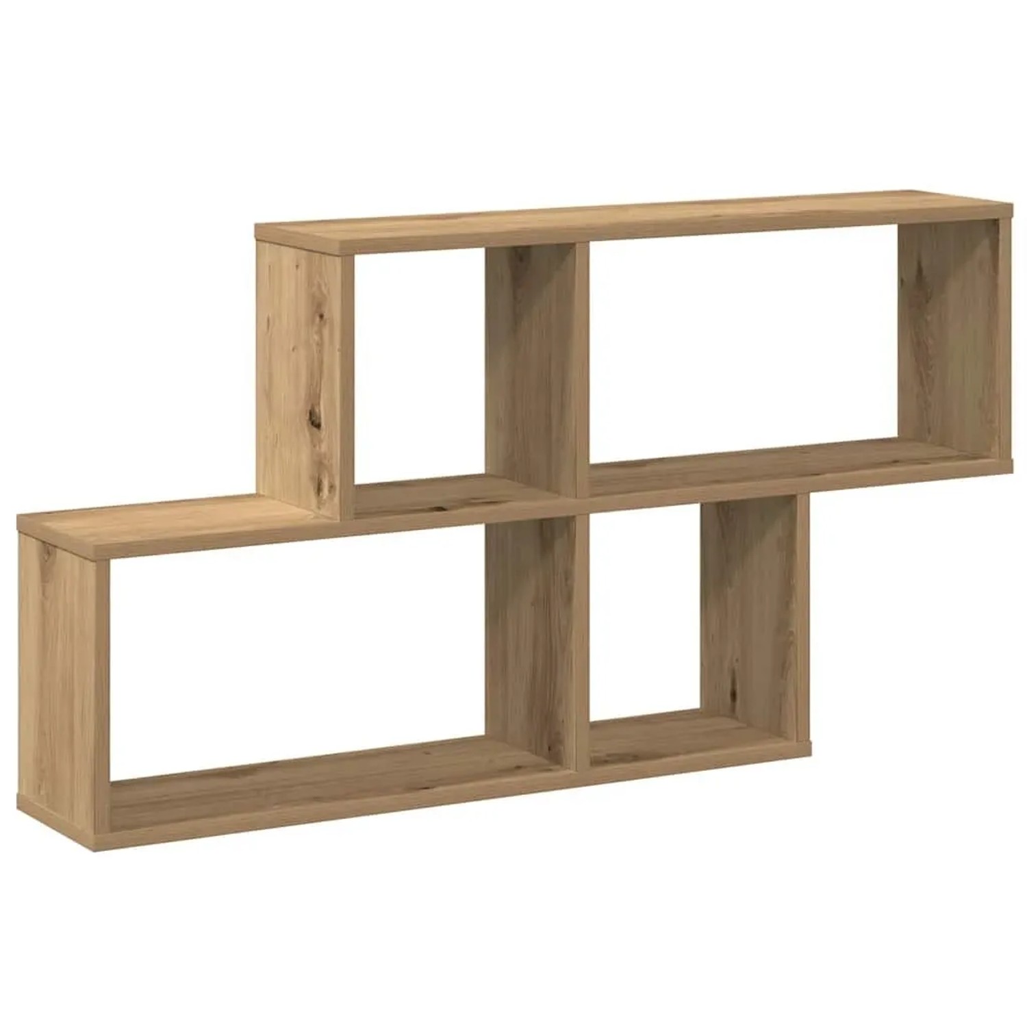 vidaXL Wandregal Artisan-Eiche 100x18x53 cm Holzwerkstoff 856593 günstig online kaufen