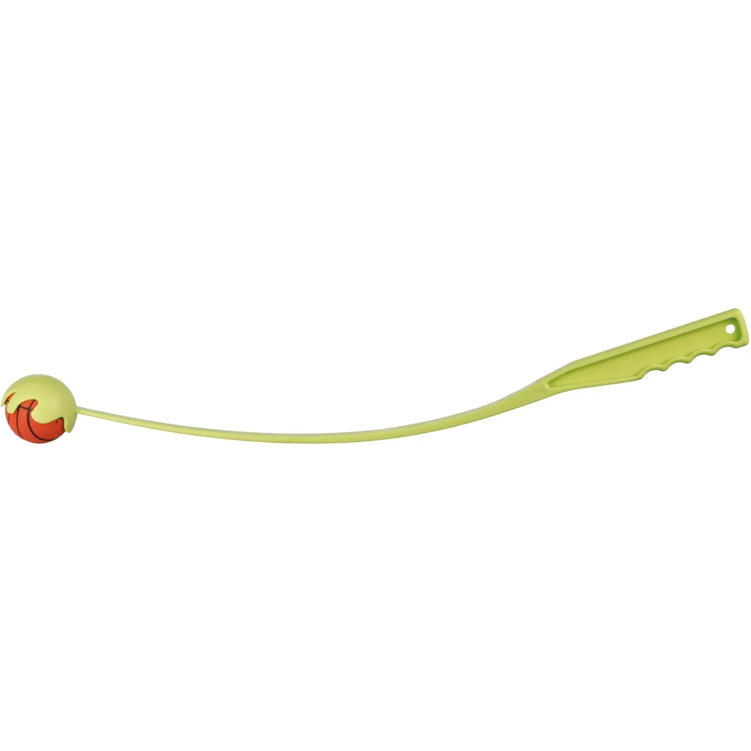 Jollypaw Ballschleuder mit Ball, 70 cm, Apportierspielzeug für Hunde.