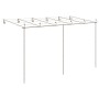 DELUKE Pergola Aus Eisen RITTO 6x3x2,5m Antik-Braun Rankhilfe Pergola Aus Metall Bausatz Freistehend Sonnenschutz Gartendeko Gartenpergola_4
