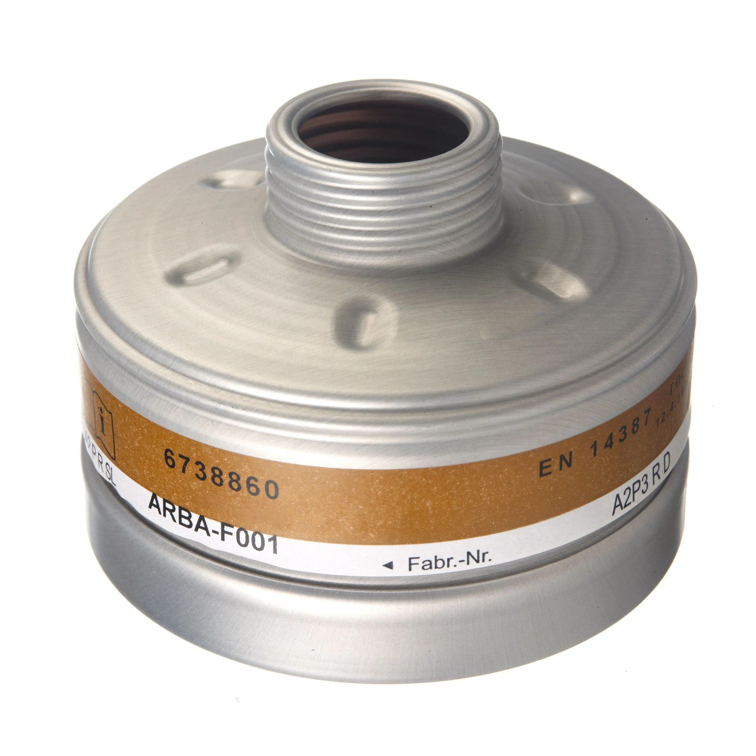 Dräger Atemschutz Kombinationsfilter 1140 A2 P3 R D Gasfilter Partikelfilter mit Rd40 Anschluss Silber