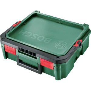 Grüne Bosch Systembox S, ein Werkzeugkoffer zur Aufbewahrung und zum Transport von Werkzeugen.