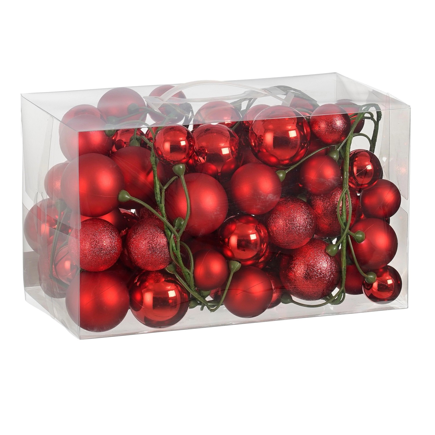 Mica Decorations Girlande 180 cm Rot günstig online kaufen