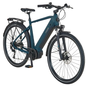 Prophete Trekking E-Bike Entdecker 3.0 Herren, perlnachtblau, 28 Zoll.