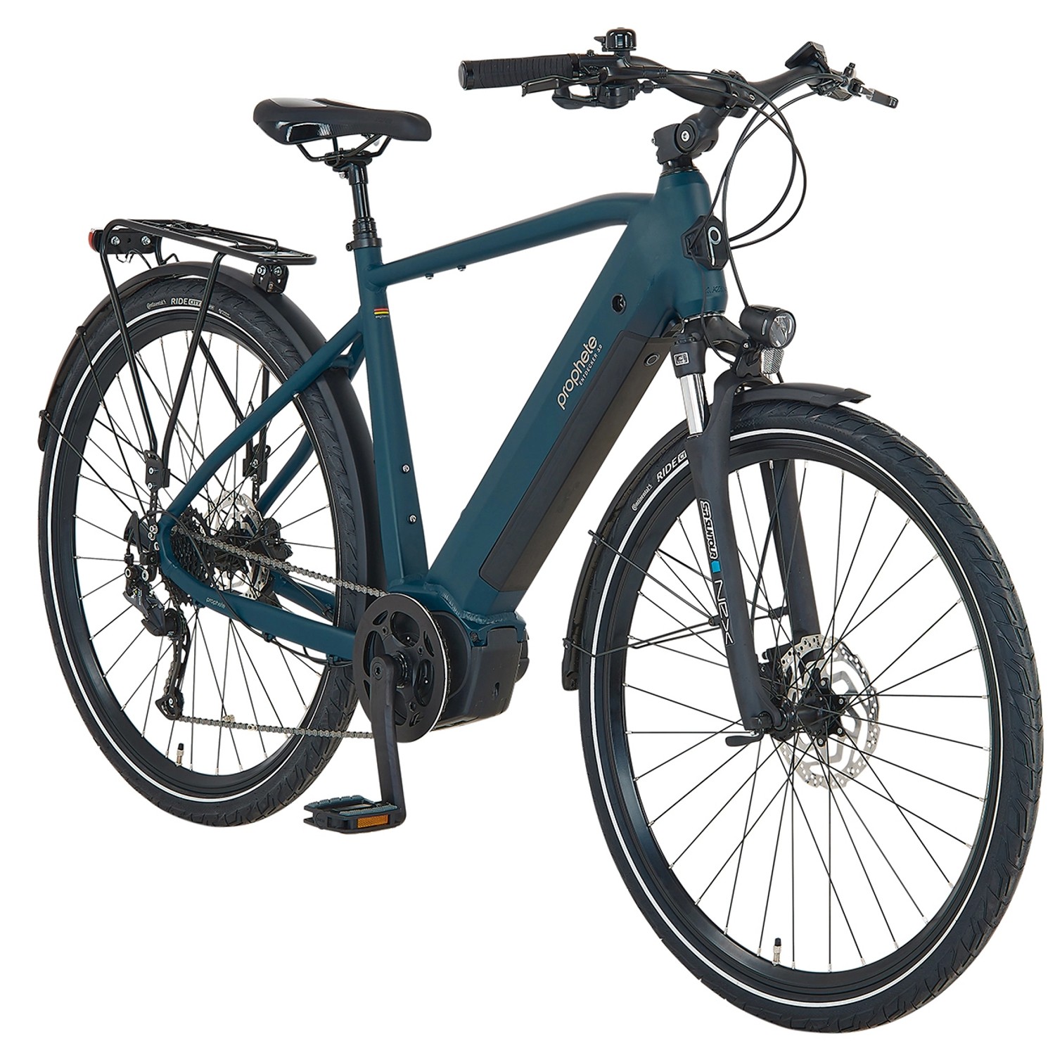 Prophete Trekking E-Bike Entdecker 3.0 Herren Perlnachtblau 28 Zoll