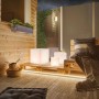Paulmann Plug & Shine LED-Stripe, 5 m, warmweiß, für stimmungsvolle Wege- und Beetbeleuchtung im Außenbereich.