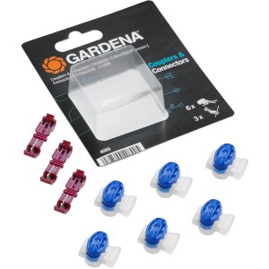Gardena Verbinder und Anschlussklemmen Set für Mähroboter Begrenzungskabel.