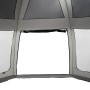 vidaXL Poolzelt mit Abnehmbarem Überzelt Netzwänden Grau 612x612cm 4100639_8