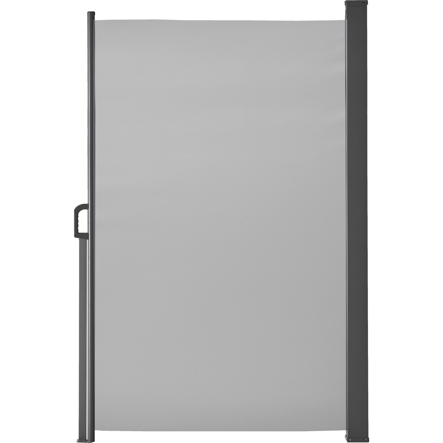 Gartenfreude Seitenmarkise ausziehbar 190 cm x 300 cm Hellgrau kaufen