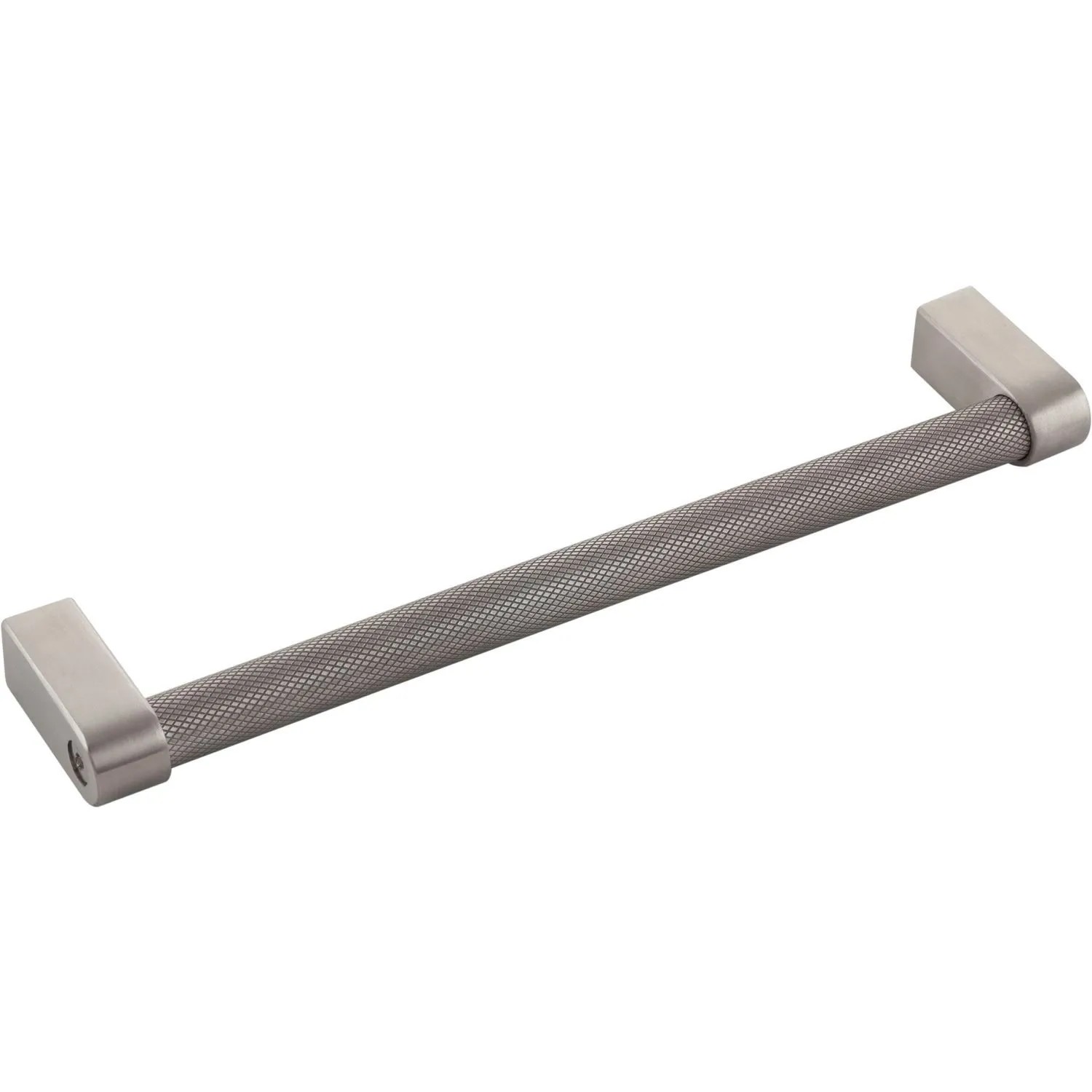 Furnipart Möbelgriff Regular La 192 mm Breite 206 mm Edelstahl Gerändelt