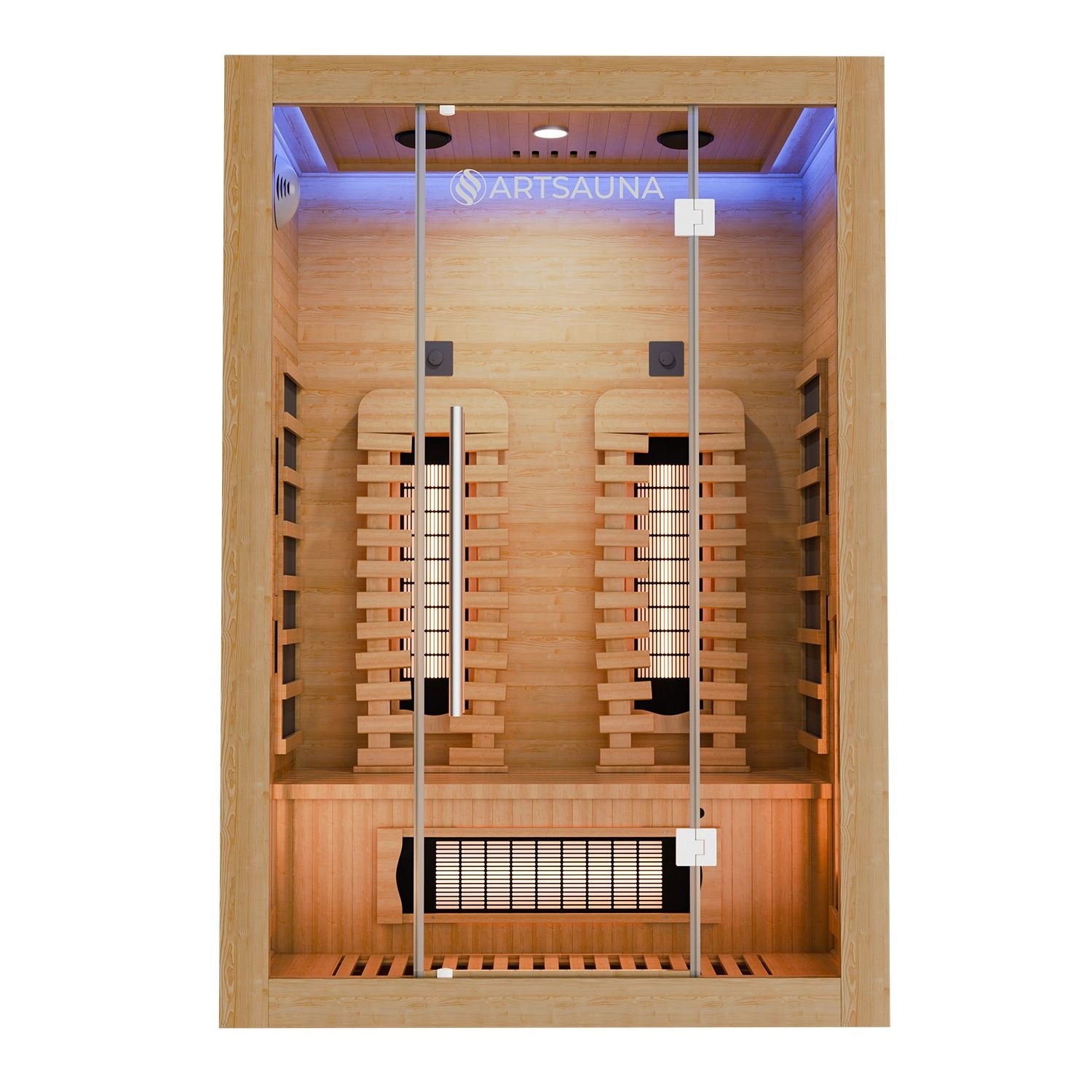Artsauna Infrarotkabine Kiruna130 Premium mit Dual Technologie günstig online kaufen