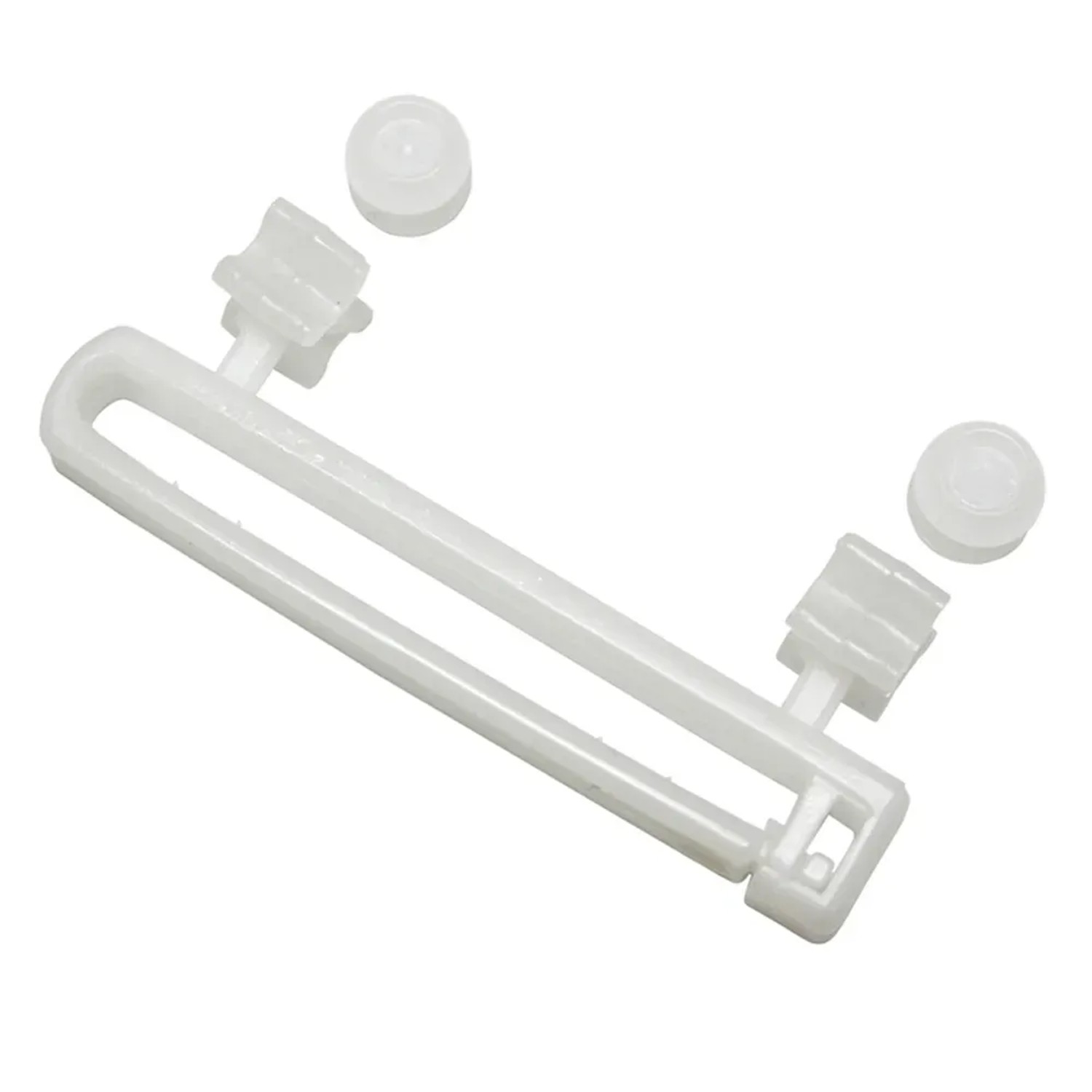 Gardinia Schlaufengleiter, 10er-Pack, mit X-Gleitern und Rollen für Gardinenschienen.