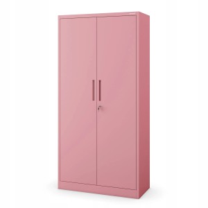 Rosa Jan Nowak Metall Aktenschrank (90x185x40 cm) mit Schloss und 4 Böden.