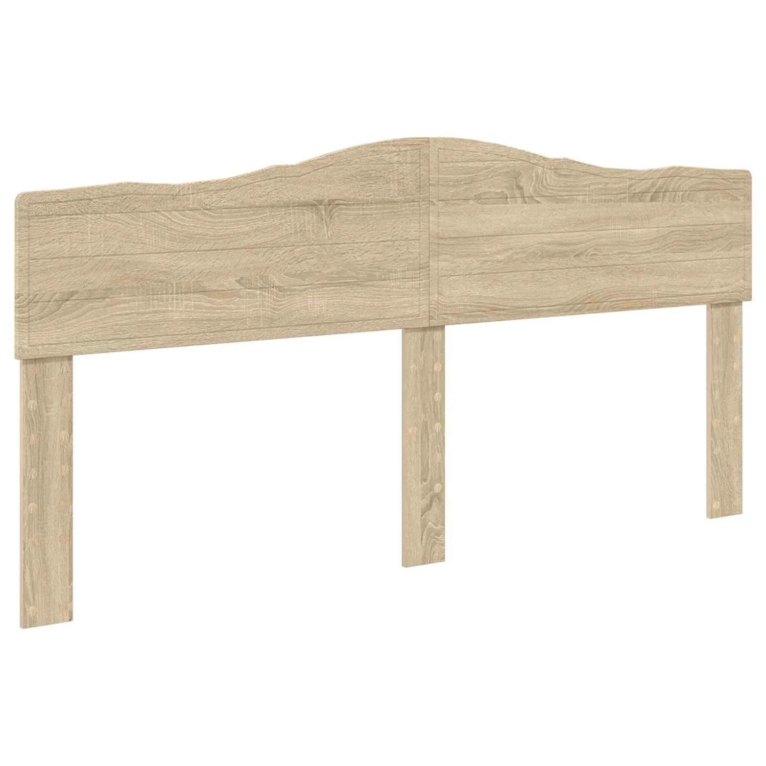 vidaXL Kopfteil mit Kopfteil Sonoma-Eiche 180 cm Holzwerkstoff 888630