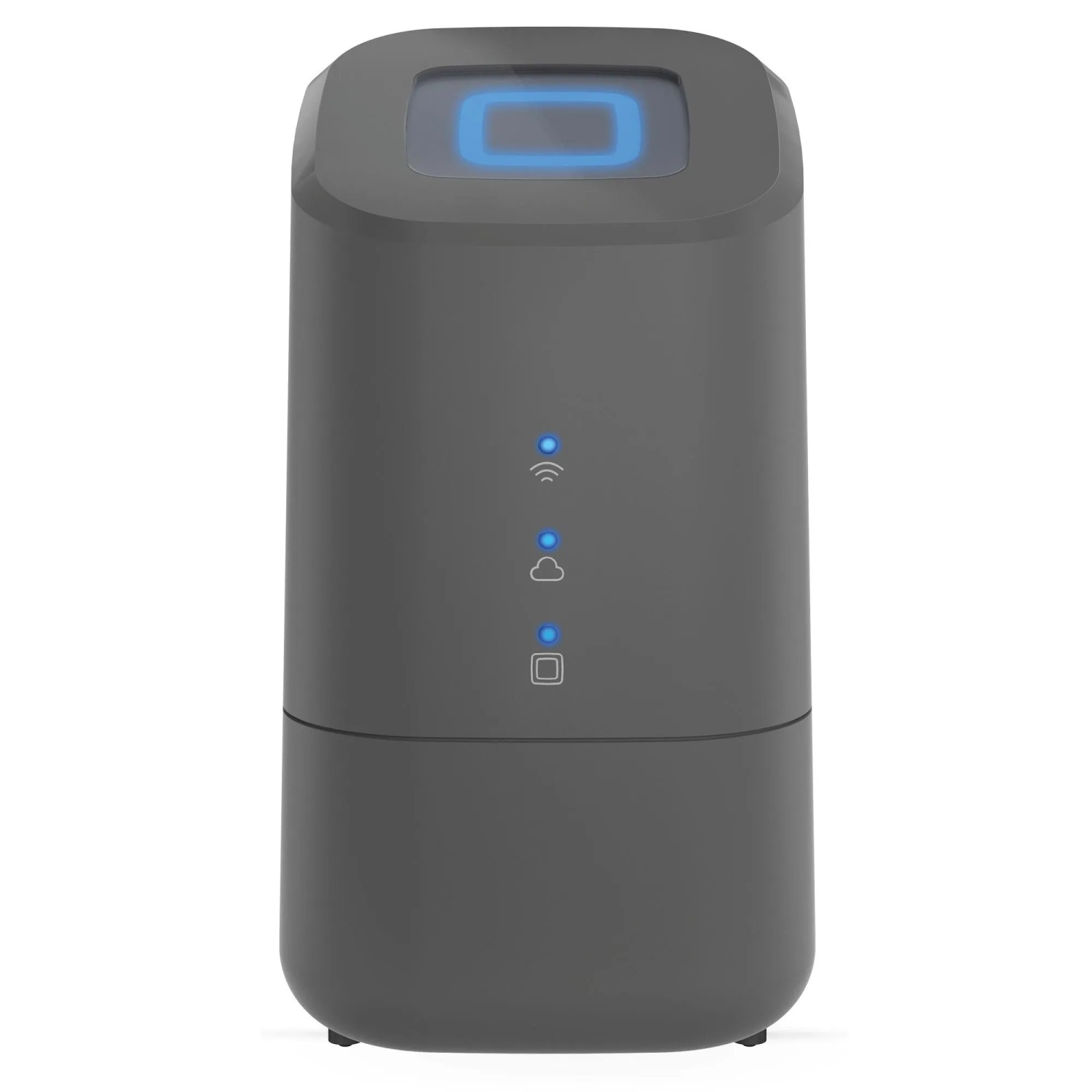 HmIP Home Control Unit in Anthrazit zur Steuerung von Smart-Home-Geräten.
