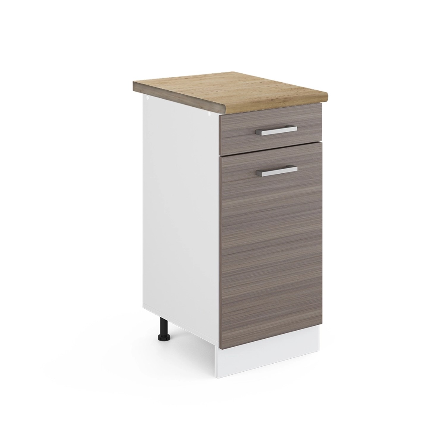 Vicco Küchenunterschrank R-Line Schubladenschrank für die Küche Grau/Weiß 4 günstig online kaufen