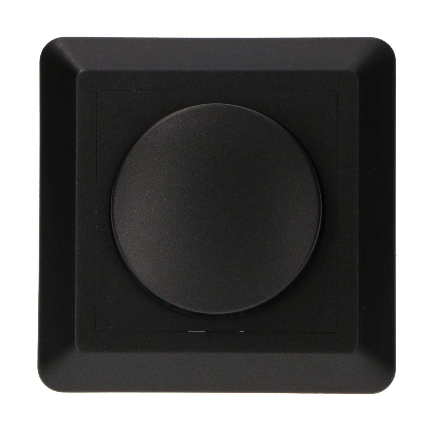 LED's light Dimmer-Knopf inkl. Rahmen schwarz - für LED's  light Dimmer günstig online kaufen