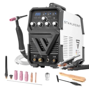 STAHLWERK ACDC WIG 200 ST Kombischweißgerät 200 A ACDC WIG HF MMA E Hand