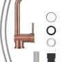 baliv Küchenarmatur KI-1071 in Kupferoptik mit Zubehör.