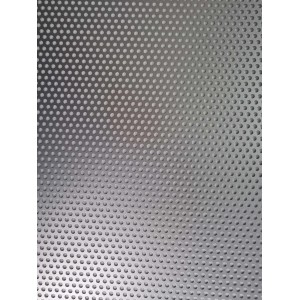 Arcansas Streckmetallblech aus Aluminium, 50x0,1 cm, mit regelmäßigen Lochmuster.