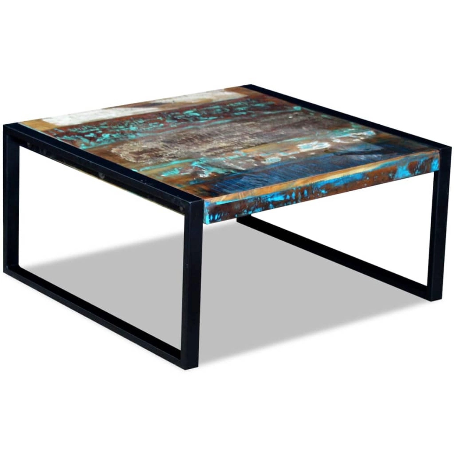 vidaXL Couchtisch Altholz Massiv 80x80x40 cm 243295 günstig online kaufen