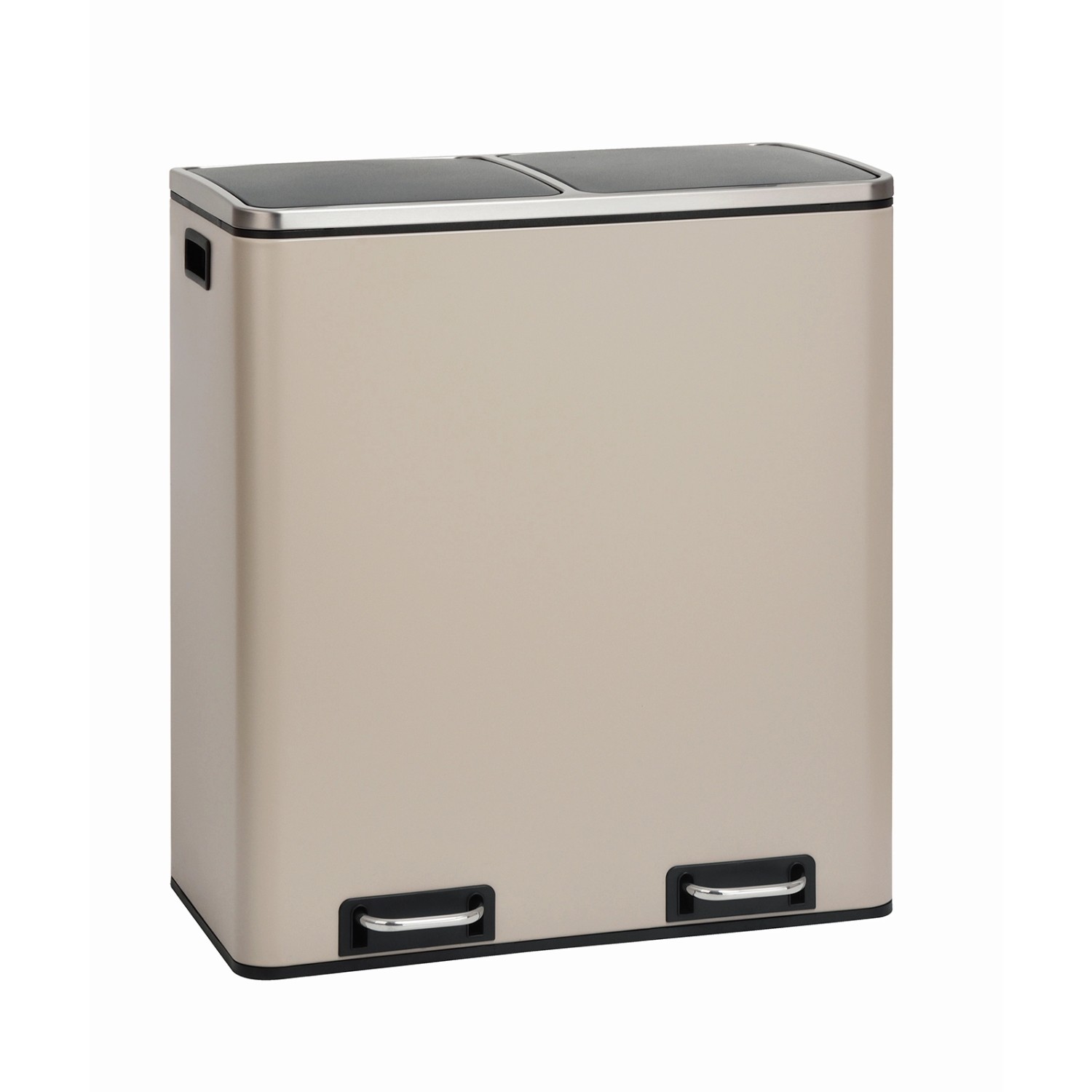 Svita TM2X30 Treteimer 60 Liter Abfalleimer Mülleimer Design Mülltrennung P günstig online kaufen