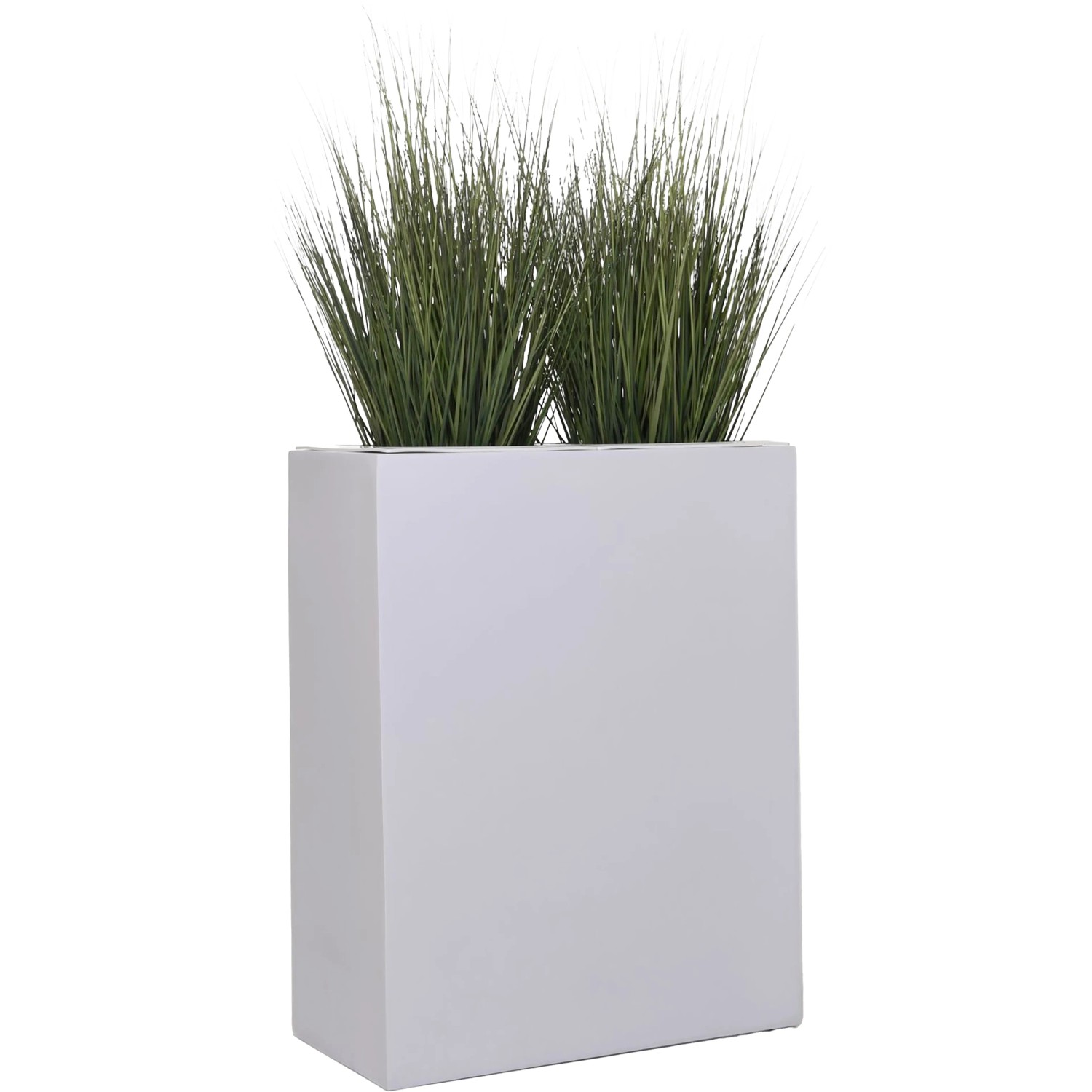 Weißer Pflanzkübel Mit Wasserreservoir (FURU Kollektion) – 25x25x22,4 Cm, 7,5 Liter, Von Prosperplast
