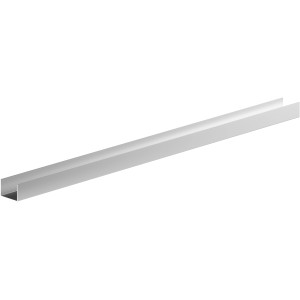 Sarei U-Profil 20/30/20 HG4, silbernes Dachblech für vielseitige Anwendungen.