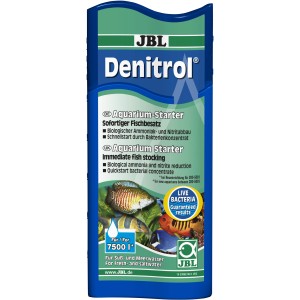 JBL Denitrol Aquarium Starter 250ml für Süß- und Meerwasser Aquarien.