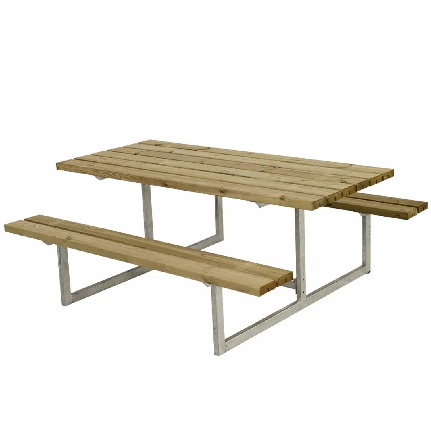 PLUS Gartenmöbel-Set Basic 177 cm Druckimprägniert aus Kiefernholz FSC MIX 70 %