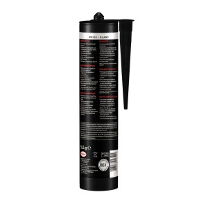 Pattex Montagekleber High Tack, 511g Kartusche, weiß. Universell einsetzbarer Baukleber.