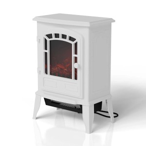 Juskys Elektrokamin 2000W Weiß