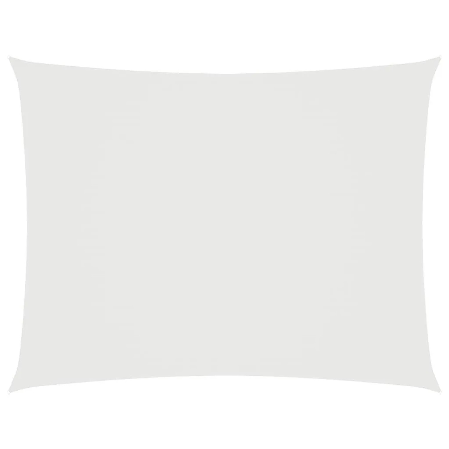 vidaXL Sonnensegel Oxford-Gewebe Rechteckig 3x5 m Weiß 135267