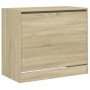vidaXL Schuhschrank Sonoma-Eiche 80x42x69 cm Holzwerkstoff 840003_4