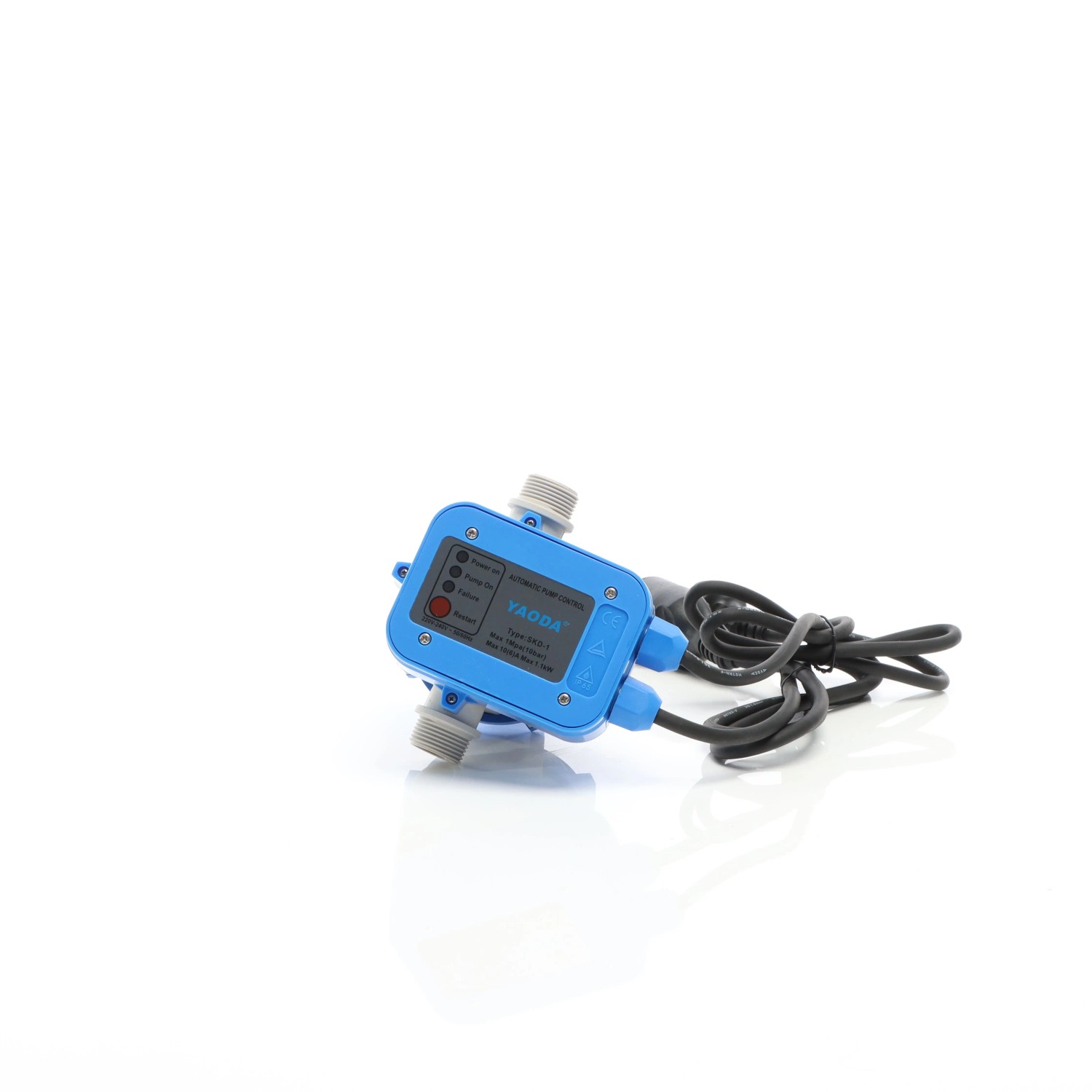 Wiltec Druckschalter Kabel Skd-1 230V 1-Phasig Pumpensteuerung Hauswasserwerk_10