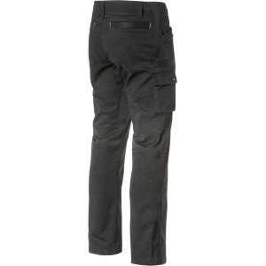 Cat Arbeitshose Operator, schwarz, Größe 32x30, mit praktischen Taschen und Stretcheinsätzen für mehr Bewegungsfreiheit.