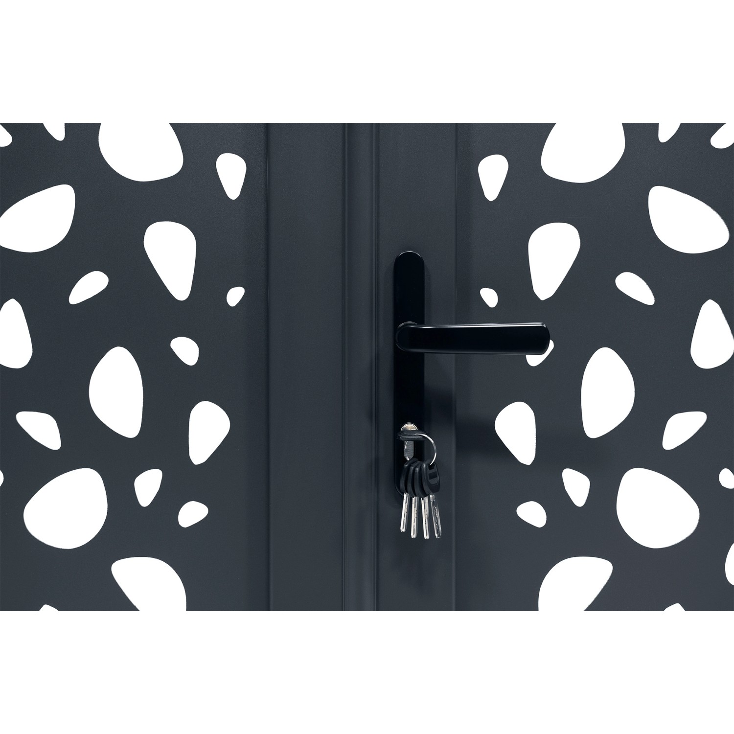 Casanoov Drehtor Sunny 350x120cm Aluminium & Bunker B500 Motorisierung_9