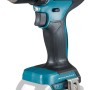 Makita DDF485Z Akku-Bohrschrauber (ohne Akku) in Türkis und Schwarz.
