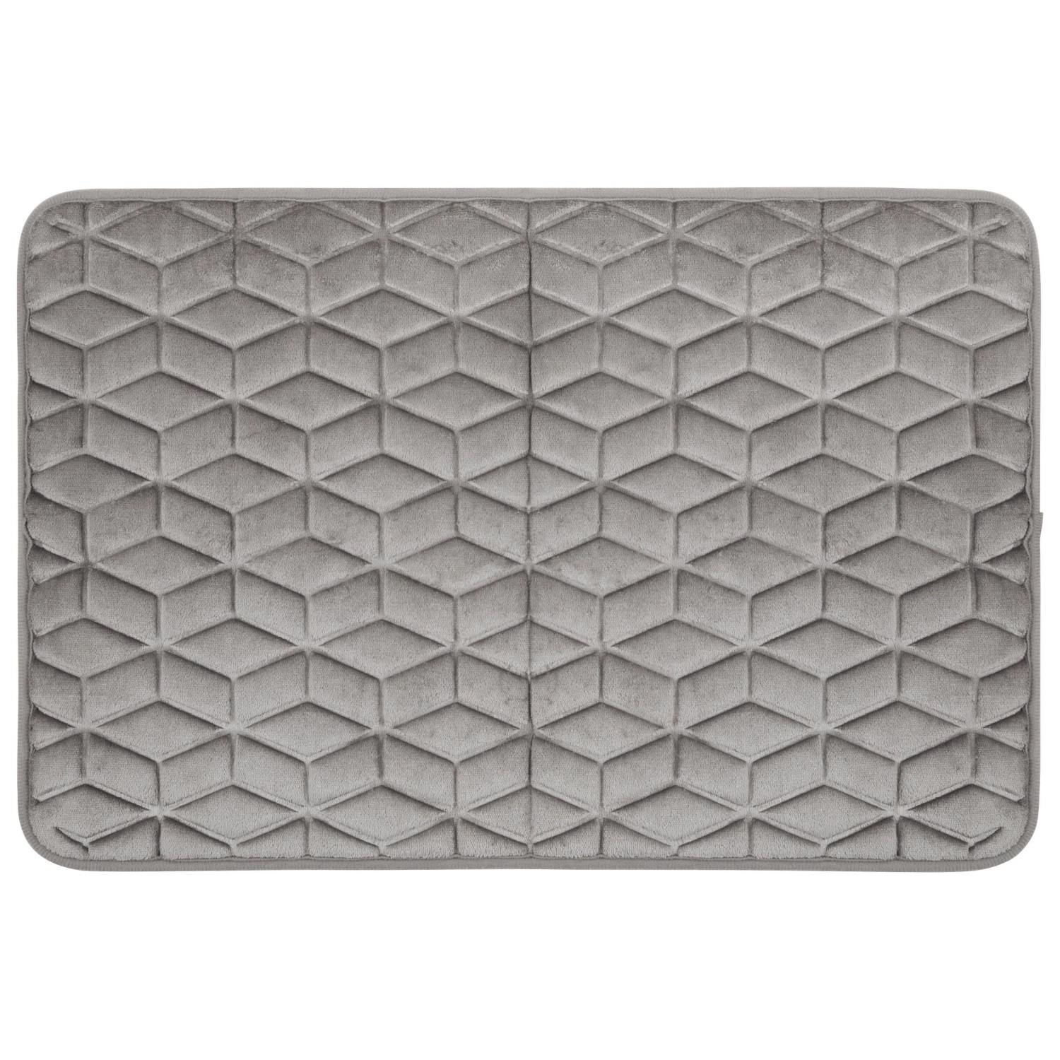 Modern Living Badematte Conny in Grau ca. 40x60cm