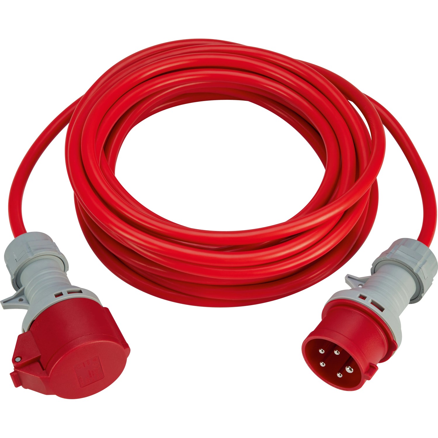 Verlängerungskabel AT-07V3V3-F5G1.5 Rot 10 m