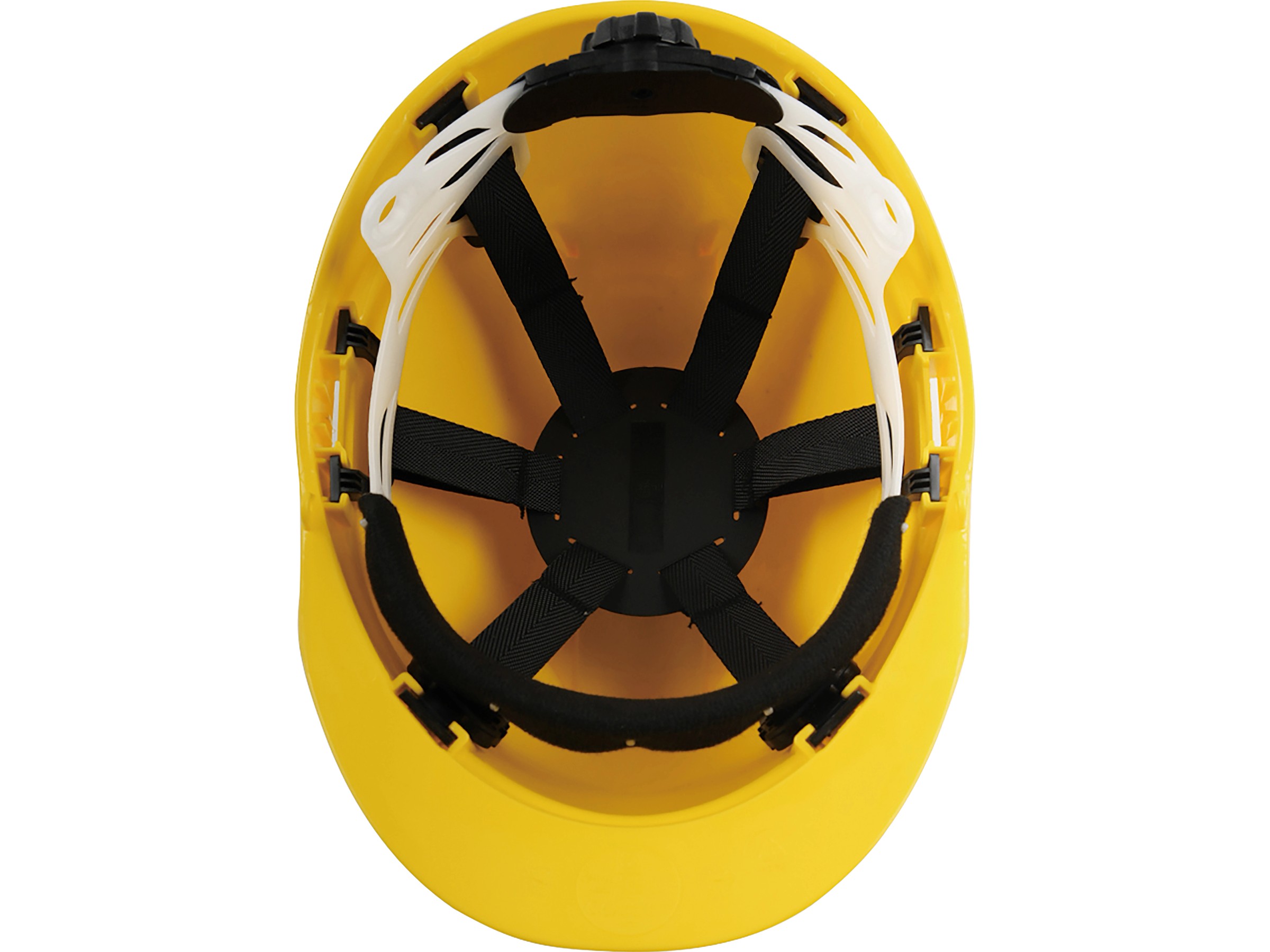 LUX Bauhelm 6-Punkt Gelb